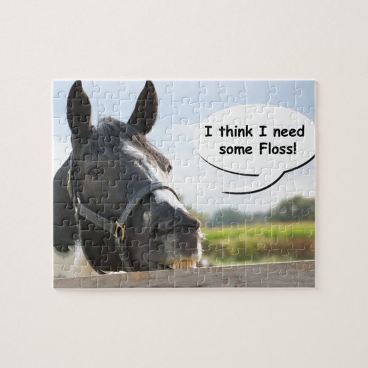 Pferd und Verlust Puzzle (Horizontal)