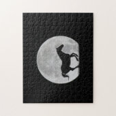 Pferd und Vollmond - Herausforderung Puzzle (Vertikal)