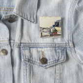 Pferd und Wagen, 1825 Button (Beispiel)