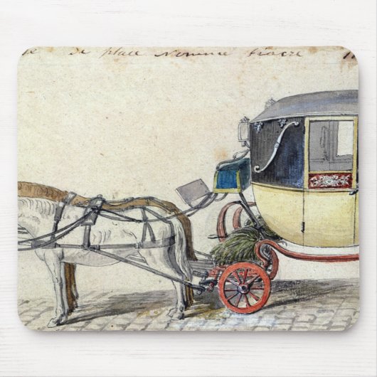 Pferd und Wagen, 1825 Mousepad (Vorne)