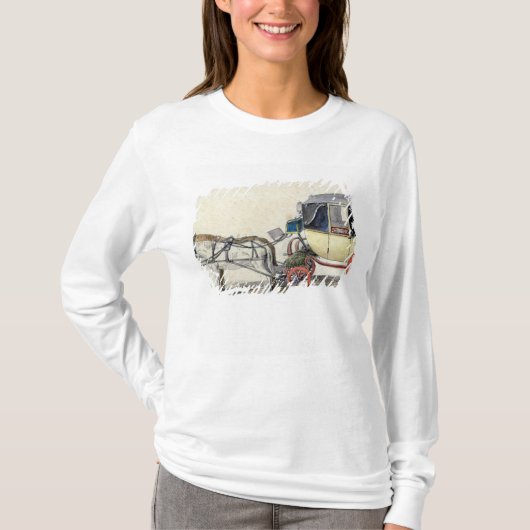 Pferd und Wagen, 1825 T-Shirt (Vorderseite)