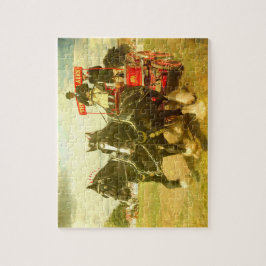 Pferd und Wagen Puzzle