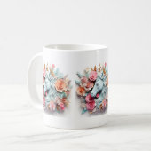 Pferd und Wald, Reitgeschenk, Pferdereiten Kaffeetasse (Vorderseite Links)