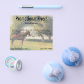 Pferd und Warenkorb von Georges Seurat Flyer (Einzeln)