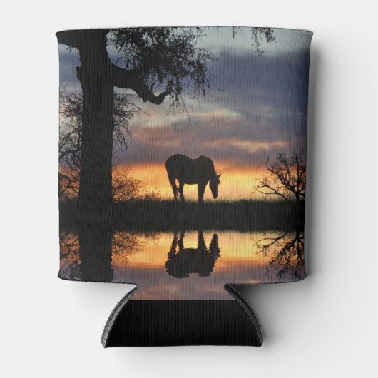 Pferd und Wasser Dosenkühler (Vorderseite)