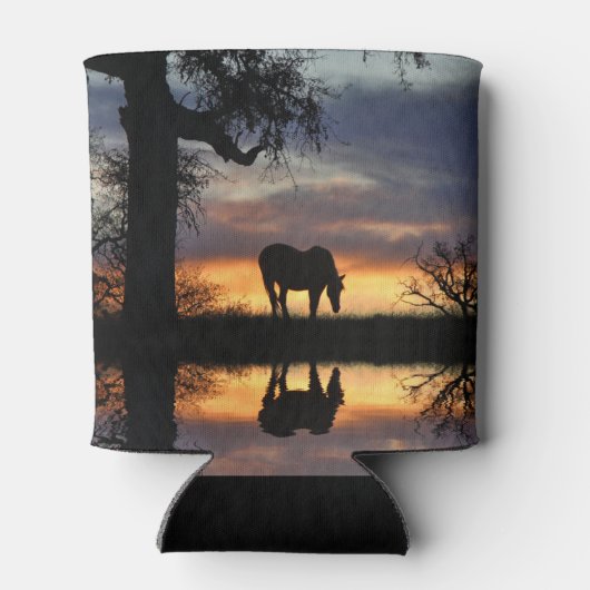 Pferd und Wasser Dosenkühler (Rückseite)