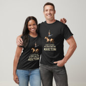 Pferd Vaulting Sucht Reiten Equestrian Pferd T-Shirt (Unisex)