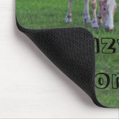 Pferd verrückt mousepad (Ecke)