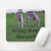 Pferd verrückt mousepad (Mit Mouse)