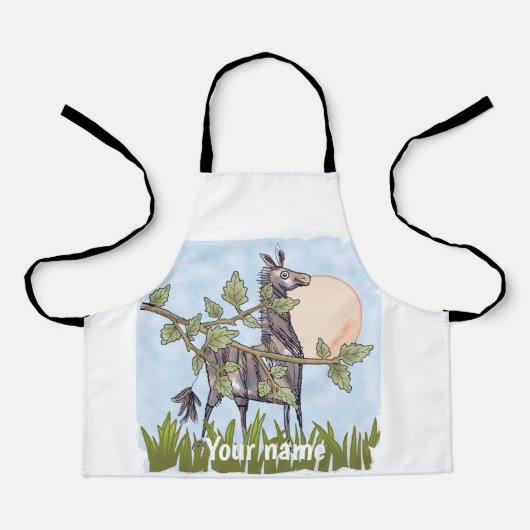 Pferd versteckt schürze (Vorderseite)