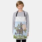 Pferd versteckt schürze (Getragen)