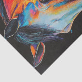 Pferd Vibes4 Seidenpapier (Ausschnitt)