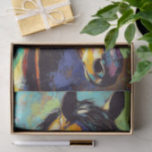 Pferd Vibes6 Seidenpapier (Geschenk)