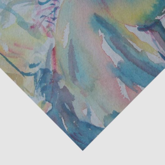 Pferd vieler Farben Seidenpapier (Ausschnitt)