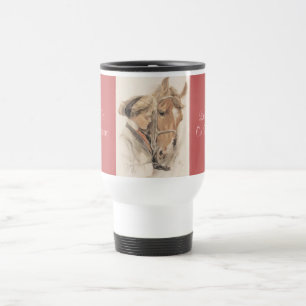 Pferd Vintage Tasse