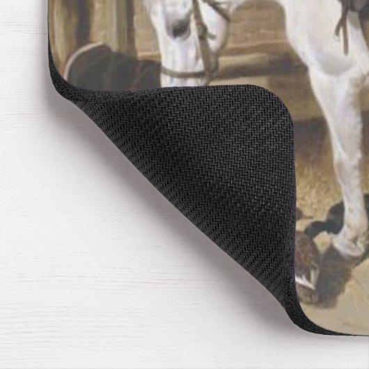Pferd Vintages Mousepad (Ecke)