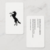 Pferd Visitenkarte (Vorne/Hinten)