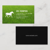 Pferd Visitenkarte (Vorne/Hinten)