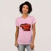 Pferd von Fuego. T-Shirt (Vorne ganz)