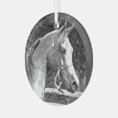 Pferd von Hevener Ornament Aus Glas (Vorderseite links)