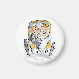 Pferd von hinten aufzäumen magnet