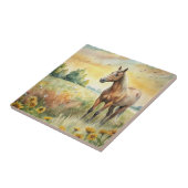 Pferd vor Ort Fliese (Seite)