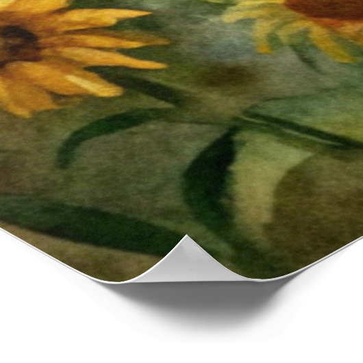 Pferd vor Ort Poster (Ecke)