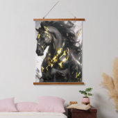 Pferd Wandbehang Teppich Tiere Pferde (Schlafzimmer)