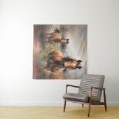Pferd Wandteppich (Beispiel (Horizontal))