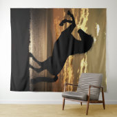 Pferd Wandteppich (Beispiel (Horizontal))