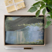 Pferd Weidenbaum Teich Landschaft Seidenpapier (Geschenk)
