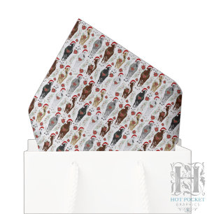 Pferd Weihnachten Seidenpapier