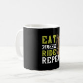 Pferd - Wiederholung des Schlaf-Fahrens Kaffeetasse (Vorderseite Links)