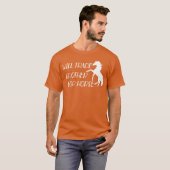 Pferd Wird Bruder gegen Pferd tauschen T-Shirt (Vorne ganz)