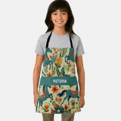 Pferd zeigen Muster für die Muster der Blütenprach Schürze (Insitu)