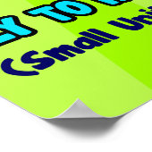 Pferd zu Fliegen = Poster/Ankerdiagramm für Studen Poster (Ecke)