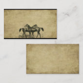 Pferd zu PferdePrim Geschäfts-Karten Visitenkarte (Vorne/Hinten)
