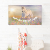 Pferd zum Geburtstag Banner (Insitu)