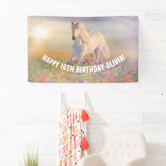 Pferd zum Geburtstag Banner (Insitu)