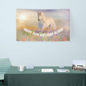 Pferd zum Geburtstag Banner (Messeveranstaltung)