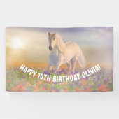 Pferd zum Geburtstag Banner (Horizontal)