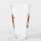 Pferd zum Wasser Glas (Rechts)