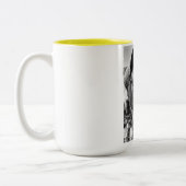 Pferd Zweifarbige Tasse (Links)