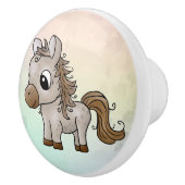 Pferdchen Keramikknauf (Rechts)