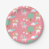 Pferdchen Pappteller (Vorderseite)