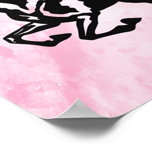 Pferdchen, Pferdeposter Poster (Ecke)