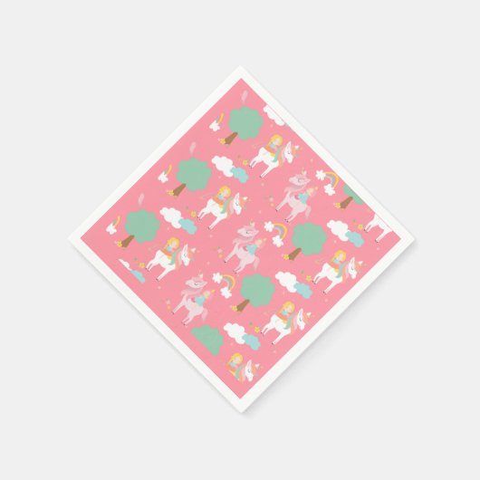 Pferdchen Serviette (Ecke)