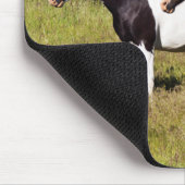 Pferde am Hang Mousepad (Ecke)
