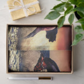 Pferde am Ufer Seidenpapier (Geschenk)