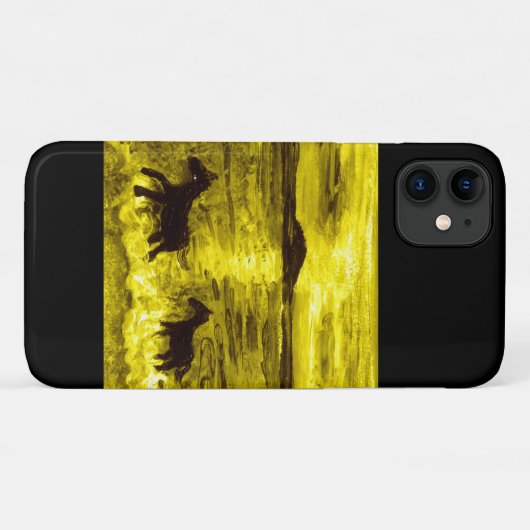 Pferde an der Goldenen Küste Case-Mate iPhone Hülle (Rückseite (Horizontal))